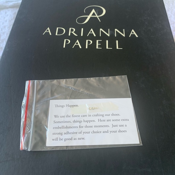 Adrianna Papell AVRIL dress sandal silver 8M - Picture 6 of 7